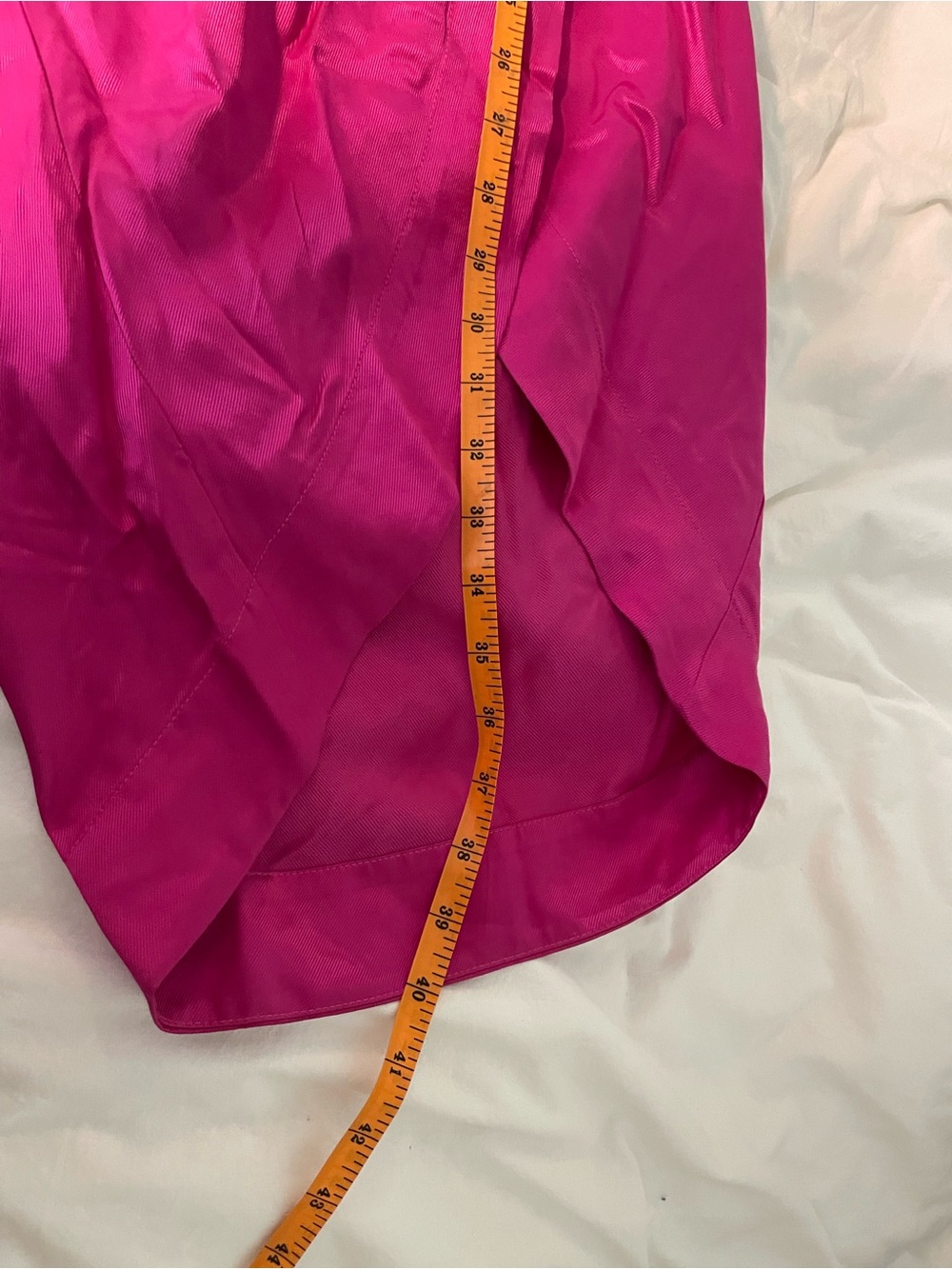 Maeve Hot Pink Pencil Skirt